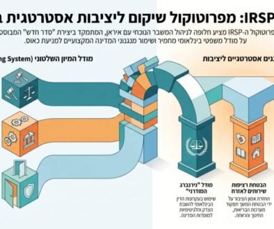 נייר עמדה: מתווה "פרוטוקול השיקום והייצוב האיראני" (IRSP) – מניהול משבר ליציבות אסטרטגית